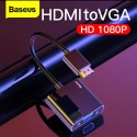 BASEUS - Cable HDMI Vers VGA Numérique Convertisseur 