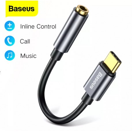 BASEUS - Adaptateur USB-C a 3.5mm Jack 
