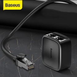 BASEUS - Adaptateur Double Connecteur Rj45 - Câble Ethernet  Top Qualité 
