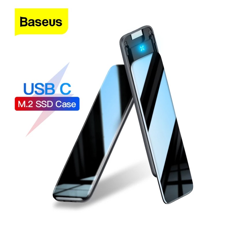 BASEUS - Boitier SSD M.2 NGFF - Type USB-C