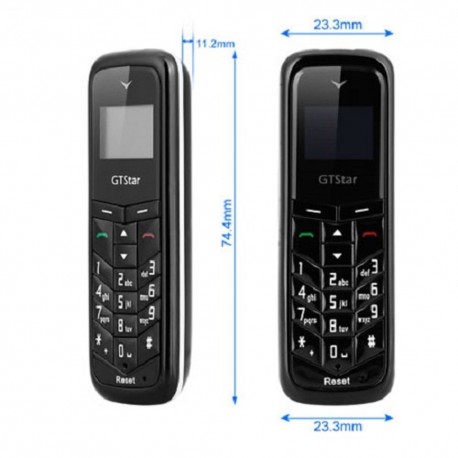 Mini Téléphone d'appel - GTSTAR - BM50 - Bluetooth - Mini Casque de Poche